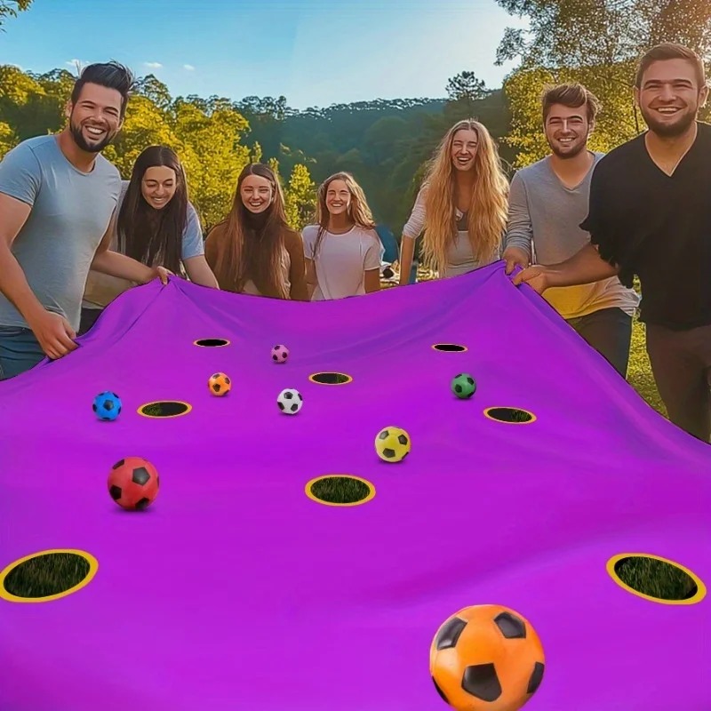 ชุดเกมโยนลูกบอลลงหลุมพร้อมลูกบ - Party Games Groups บทวิจารณ์และราคา