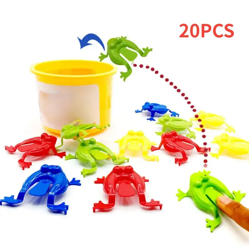 กบกระโดดพลาสติกสีพื้น 20/60 ชิ - Party Games Questions บทวิจารณ์และราคา