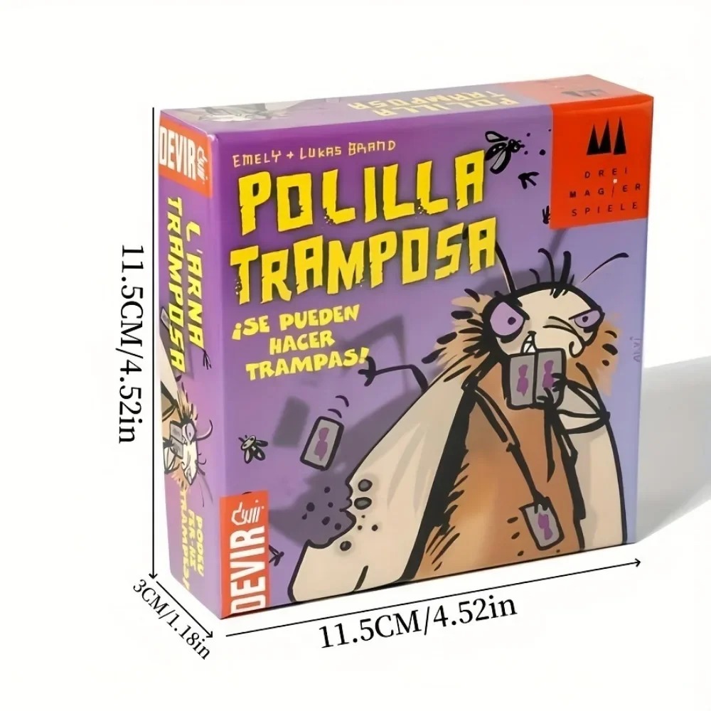 เกมไพ่ Polilla Tramposa ภาษาสเ - Party Games Juego บทวิจารณ์และราคา