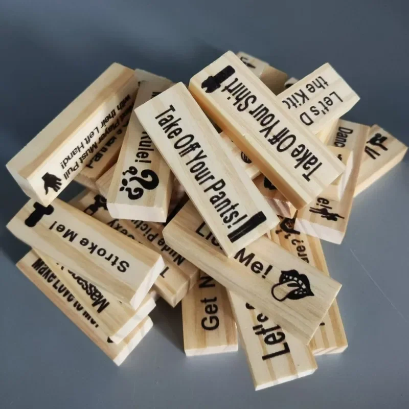 48PCS Block Tower เกมคู่กิจกรร - Party Games Couple บทวิจารณ์และราคา