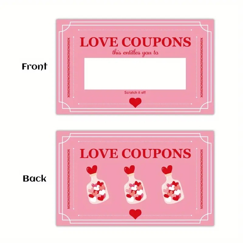 บัตรขูดโชคดีสีชมพู 30 ชิ้น เหม - Party Games Couple บทวิจารณ์และราคา