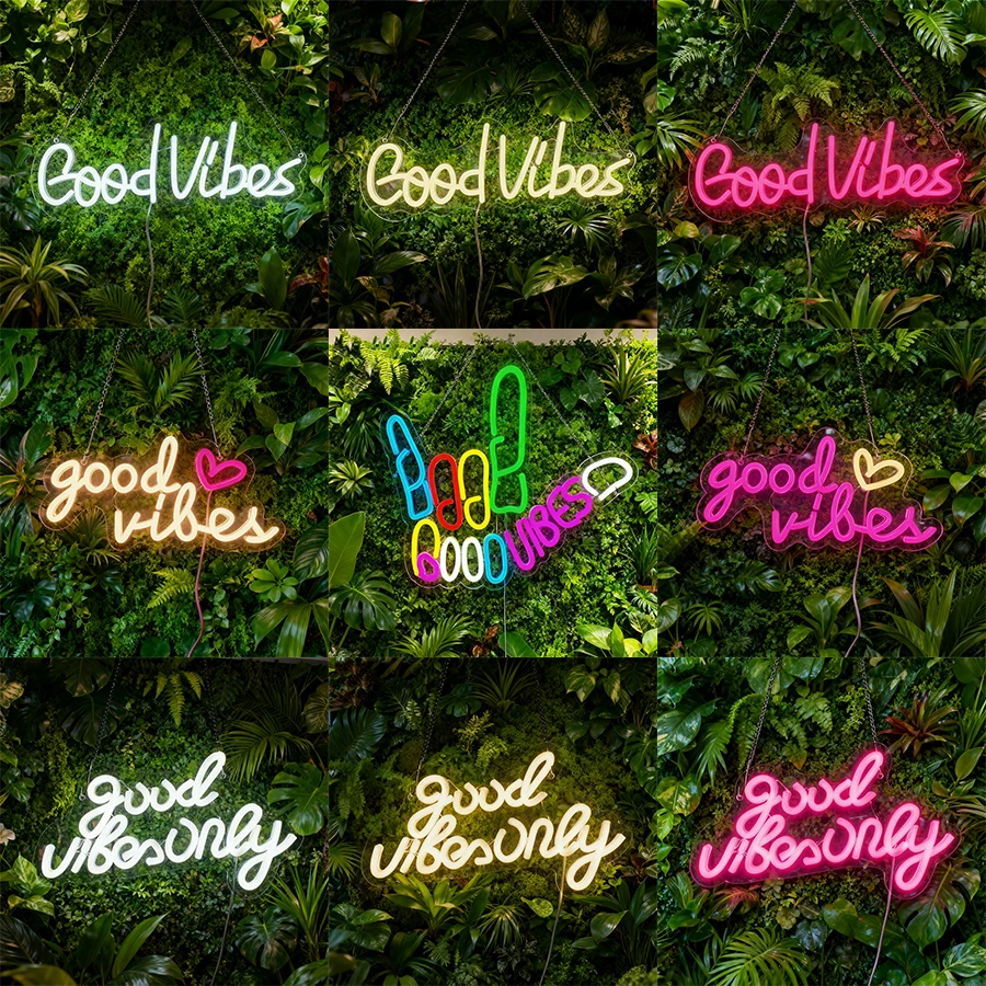 ป้ายไฟนีออน Good Vibes Only สำ - Party Games Good บทวิจารณ์และราคา